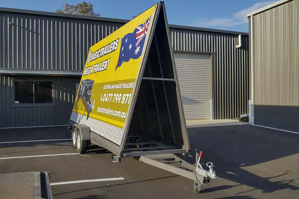 16X5 Tandem Axle Trailers 16X5 Advertising Trailers